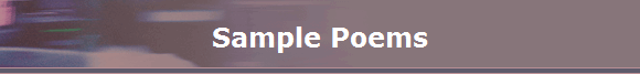 Sample Poems